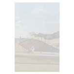 The Railway Cutting By Paul Cézanne (Best Quality) Custom Stationery