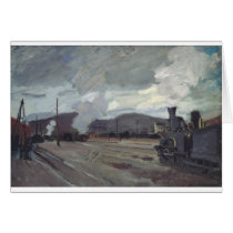 The Railway Station at Argenteuil (1872) cards