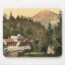 The railway station, Brunig, Bernese Oberland, Swi Mousepads