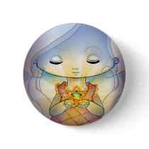 The Rainbow star Pinback Button