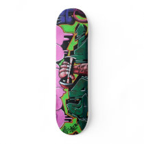 The raised arm - skate deck