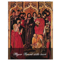 The Raising Of Lazarus Altar Triptych Central Pane Custom Flyer