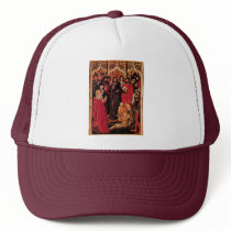 The Raising Of Lazarus Altar Triptych Central Pane Hats