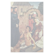 The Raising Of Lazarus By Flandes Juan De (Best Qu Stationery Paper