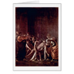 The Raising Of Lazarus By Merisi Da Caravaggio Card