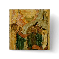 The Raising of Lazarus, Russian icon Buttons