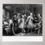 The Rake's Levee, plate II Print