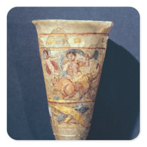 The Rape of Europa, Greco-Buddhist Style Square Sticker