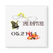 The Rapture Fridge Magnet