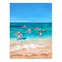 The Rat Race Beach Postcard