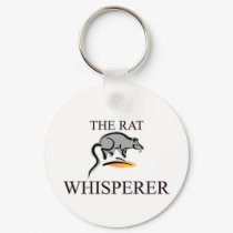 The Rat Whisperer keychains by AnimalShirts The Rat Whisperer keychains