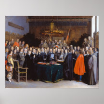 The Ratification of the Treaty of Münster 1648 Poster