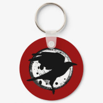 The Raven and the Moon keychains