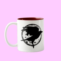The Raven and the Moon Mug mugs