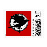 The Raven and the Moon Stamp