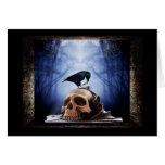 The Raven Blank Note Card