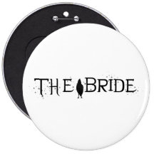 The Raven Bride Pinback Button