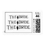 The Raven Bride Postage Stamp