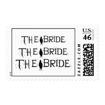 The Raven Bride Postage Stamp