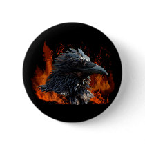 "The Raven Fire" Gifts buttons by HANDPRINTS "The Raven Fire" Gifts buttons