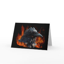 "The Raven Fire" Gifts cards by HANDPRINTS "The Raven Fire" Gifts cards