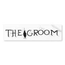 The Raven Groom Bumper Sticker