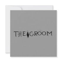 The Raven Groom Personalized Announcement