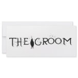 The Raven Groom Rack Card Template