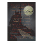 "The Raven" Halloween Party Invitation