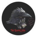"The Raven Lord" Sticker