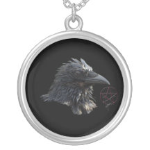 The Raven Lord Wiccan Necklace