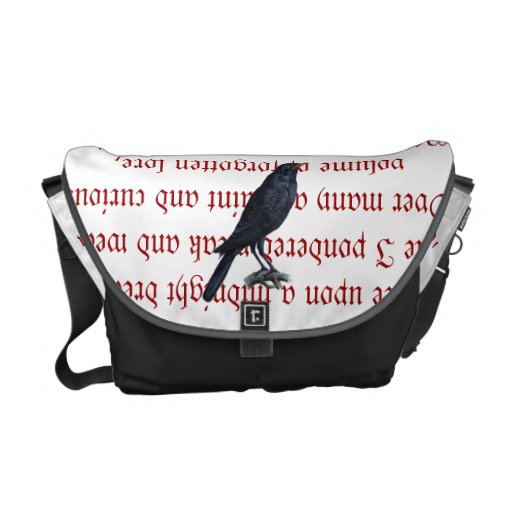 The Raven Messenger Bag