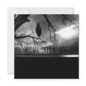 The Raven - Nevermore Sunbeams Tree B&W