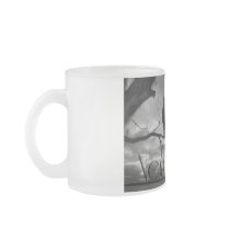 The Raven - Nevermore Sunbeams & Tree B&W Mug