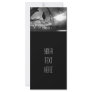 The Raven - Nevermore Sunbeams Tree B&W Customized Rack Card