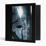 The Raven - Nevermore Sunbeams & Tree Blue Binder