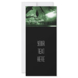 The Raven - Nevermore Sunbeams Tree - Green Rack Card