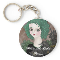 The Raven With The Broken Wings Keychain