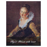 The Reader By Fragonard Jean-Honoré (Best Quality) flyers