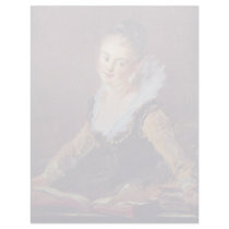 The Reader By Fragonard Jean-Honoré (Best Quality) Letterhead
