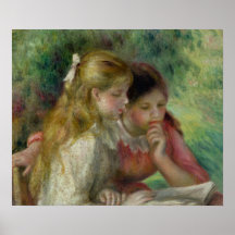 The Reading, c.1890-95 Print