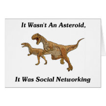 The Real Cause Of Dinosaur Extinction Card