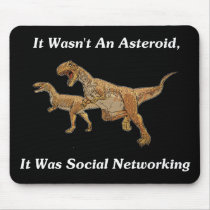 The Real Cause Of Dinosaur Extinction Mouse Pads