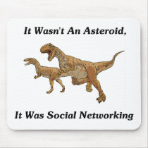 The Real Cause Of Dinosaur Extinction Mousepad