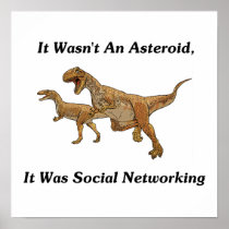 The Real Cause Of Dinosaur Extinction Posters