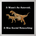 The Real Cause Of Dinosaur Extinction Print