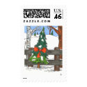 The Real Christmas Tree postage by ShawnBastien The Real Christmas Tree postage