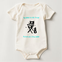 The Real Director Baby t-shirts
