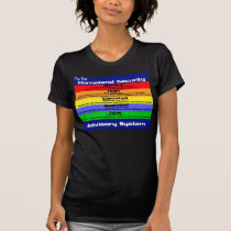 The real homeland security advisory t-shirts