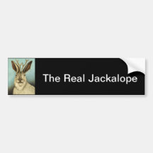 The Real Jackalope Bumper Stickers
